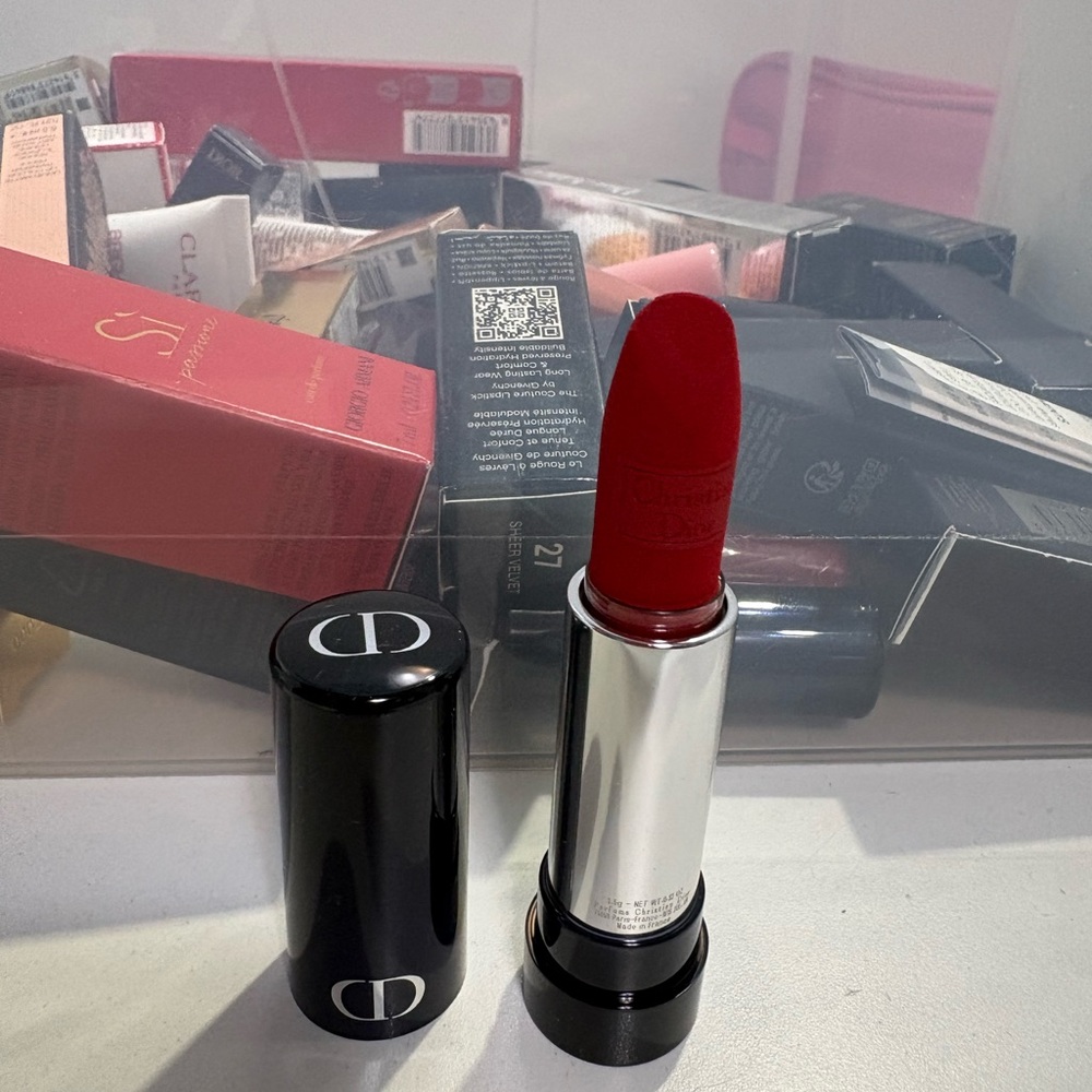 Dior Rouge Classic Red Lipstick #858
